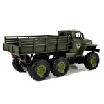 Vojenské nákladné vozidlo 1:18 RC - zelené